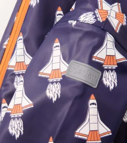 New Baby Boys Space Shuttles Rain Suit Rainwear|Rainwear