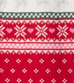 Baby Deer Fairisle Sweater Onesie Sweaters|Rompers