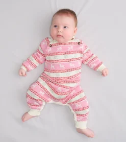 Outlet Baby Doe Fair Isle Sweater Romper Rompers