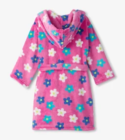 Best Baby Girls Daisies Fleece Robe Sleepwear|Sleepwear