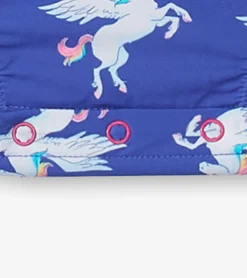 Best Baby Girls Dazzling Unicorn Rashguard Swimsuit Swimwear|Swimwear