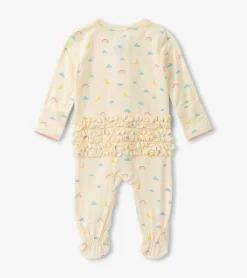 Baby Girls Lucky Charms Footed Sleeper Sleepwear|Sleepwear