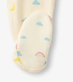 Baby Girls Lucky Charms Footed Sleeper Sleepwear|Sleepwear