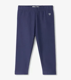 Sale Baby Girls Navy Cozy Leggings Bottoms