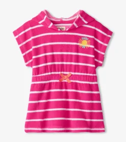 Outlet Baby Girls Pink Paradise Terry Cover-Up Swimwear|Swimwear