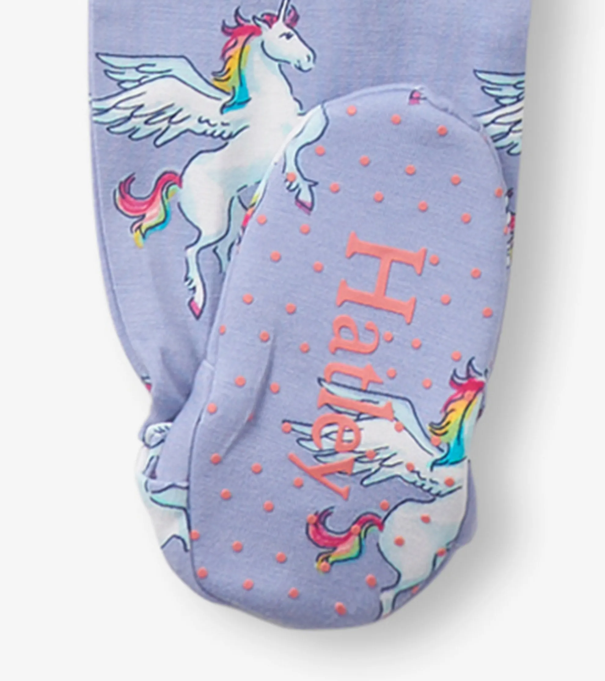 Outlet Baby Girls Rainbow Unicorn Footed Sleeper Sleepwear|Sleepwear