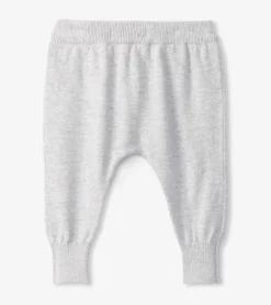 Best Baby Grey Melange Pull On Sweater Pants Bottoms