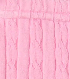 Discount Baby Pink Cable Knit Leggings Bottoms