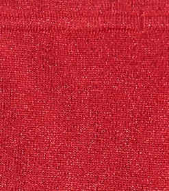 Baby Red Shimmer Cable Knit Leggings Bottoms