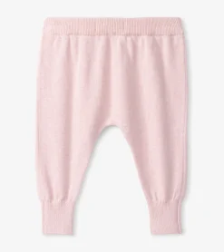 Clearance Baby Rose Melange Pull On Sweater Pants Bottoms