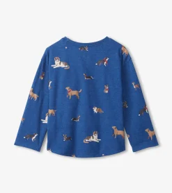 Sale Bandana Dogs Long Sleeve T-Shirt Tops
