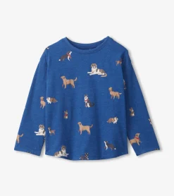 Sale Bandana Dogs Long Sleeve T-Shirt Tops