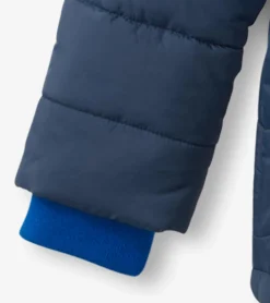 Online Black & Blue Kids Puffer Jacket BOY Outerwear|Outerwear