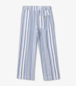 New Blue Stripes Relaxed Pant BOY Bottoms
