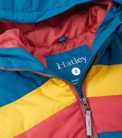 Outlet Boys Aspen Colour Block Puffer Jacket BOY Outerwear