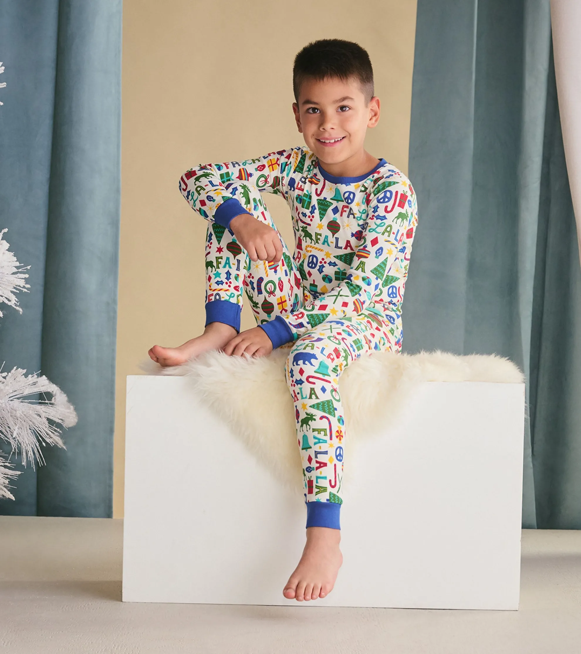 Online Boys Blue Falala Pajama Set BOY Sleepwear|Sleepwear