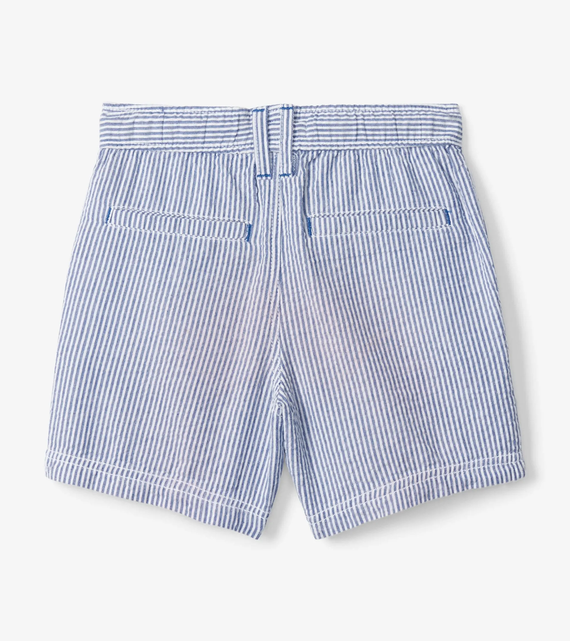 New Boys Blue Stripes Woven Shorts BOY Bottoms