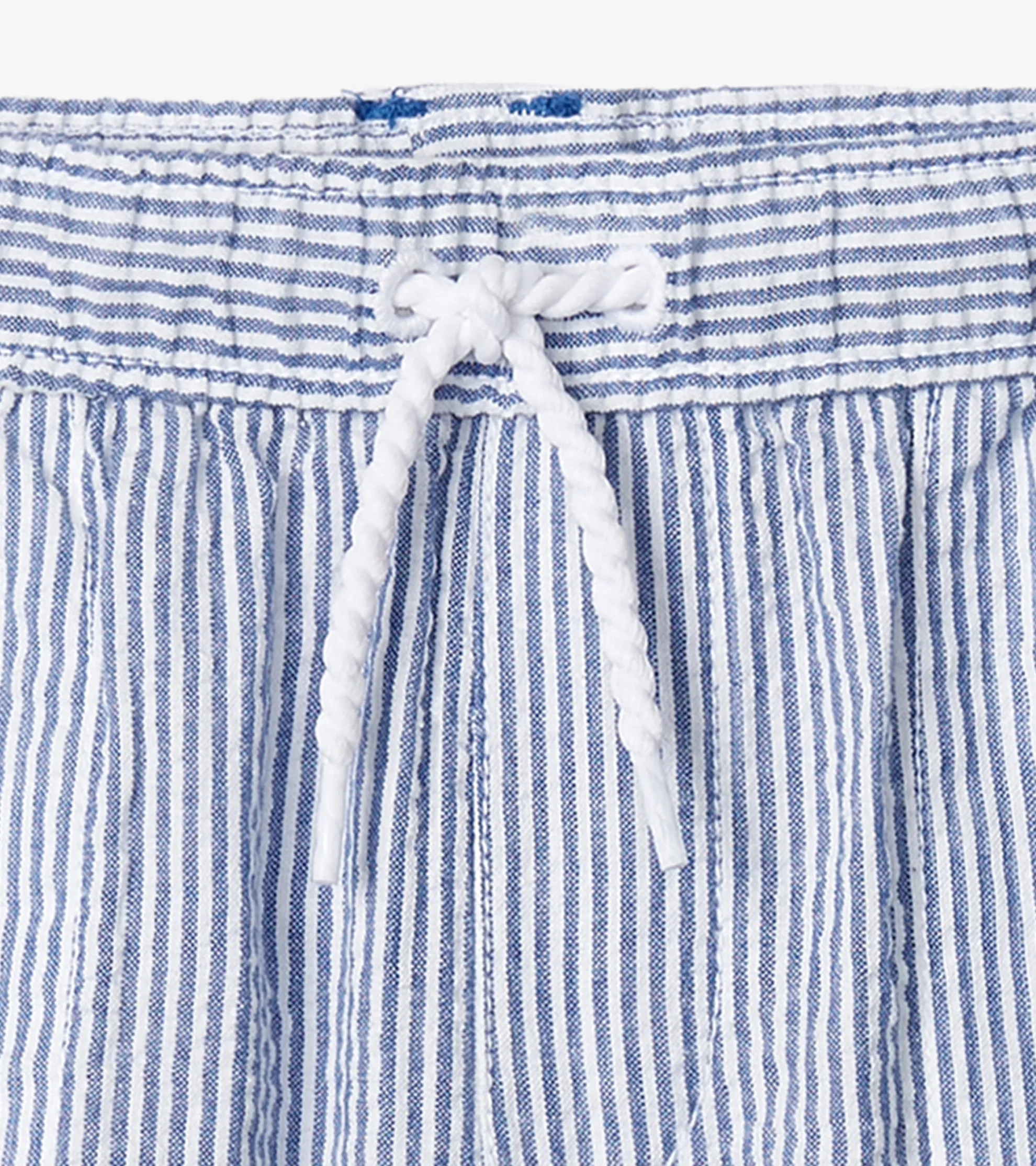 New Boys Blue Stripes Woven Shorts BOY Bottoms