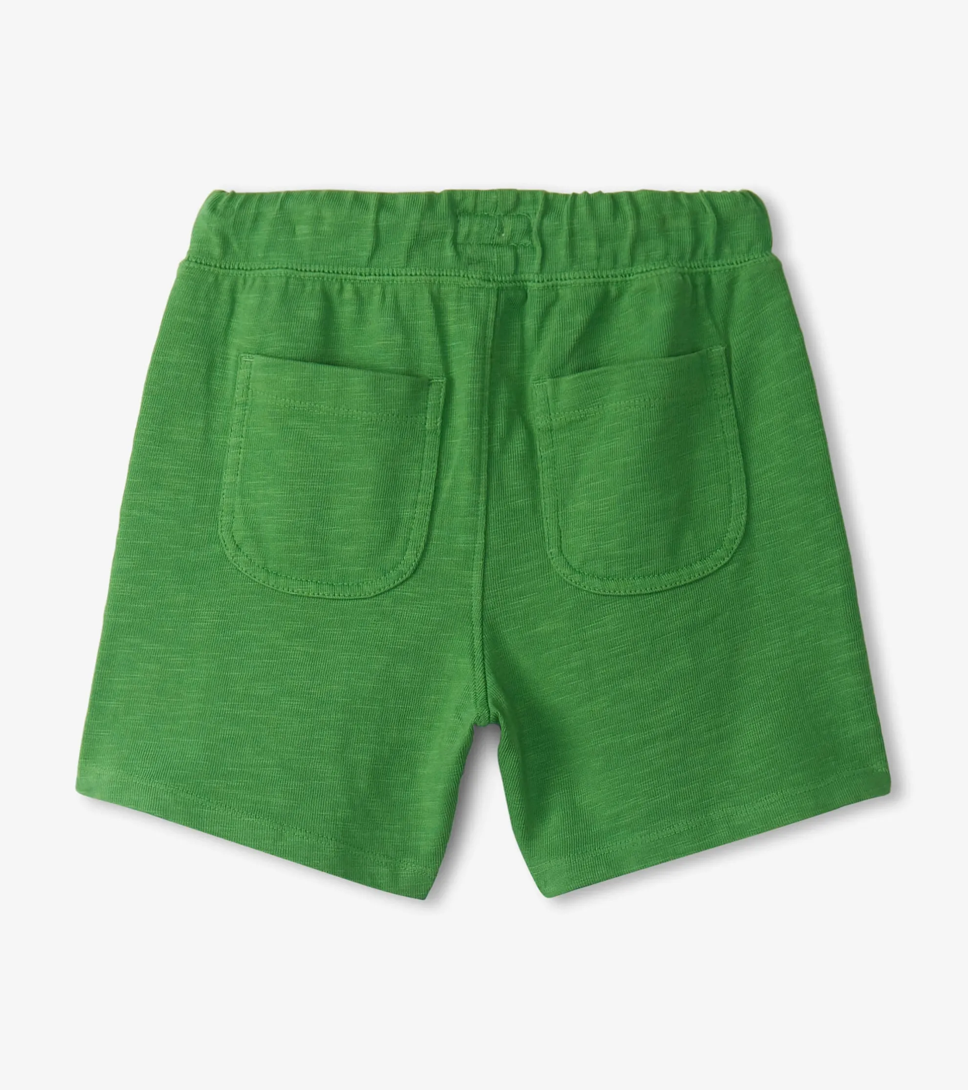 Outlet Boys Camp Green Relaxed Shorts BOY Bottoms