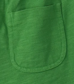 Outlet Boys Camp Green Relaxed Shorts BOY Bottoms