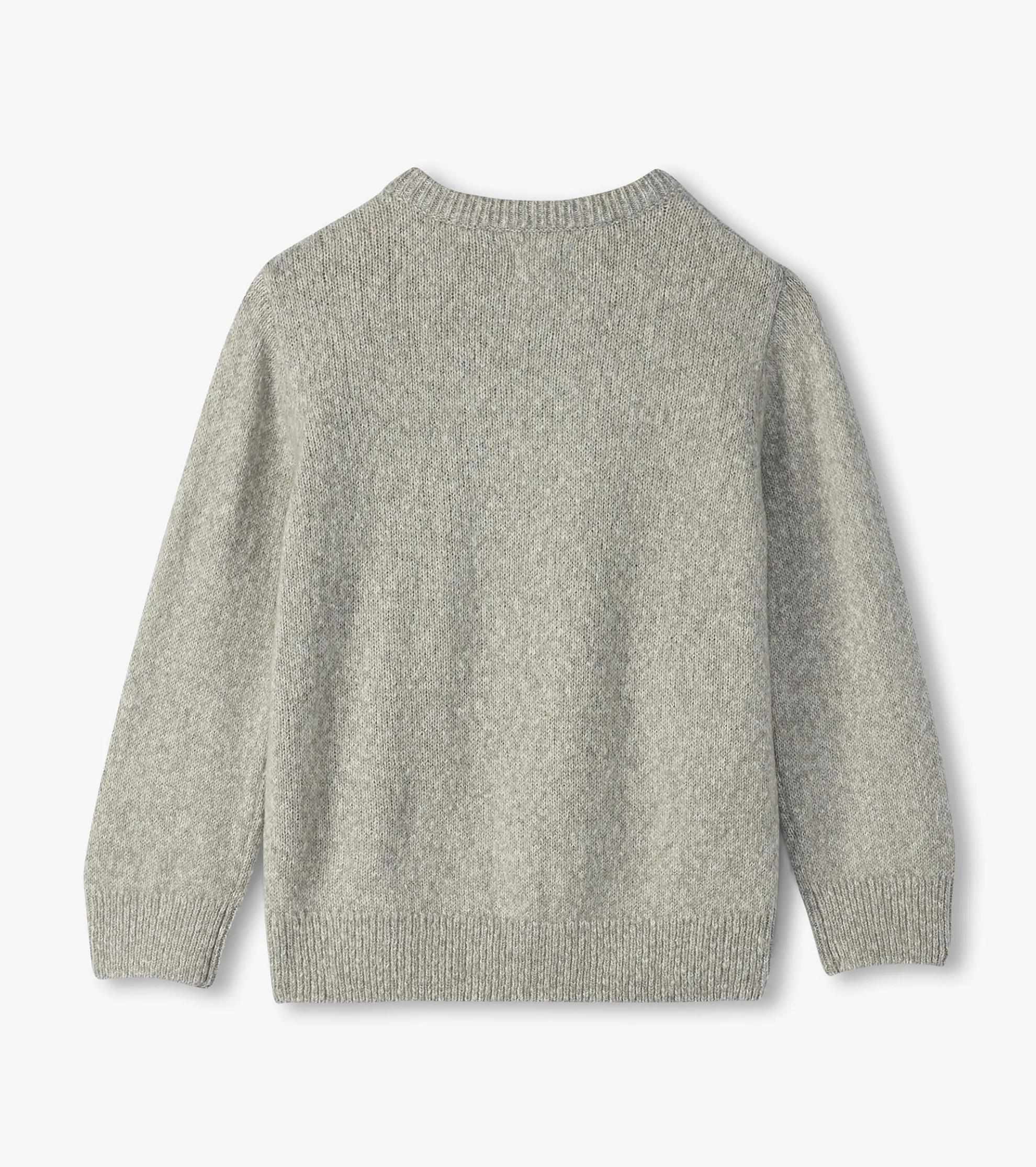 Clearance Boys Charcoal Bear Crew Neck Sweater BOY Sweaters