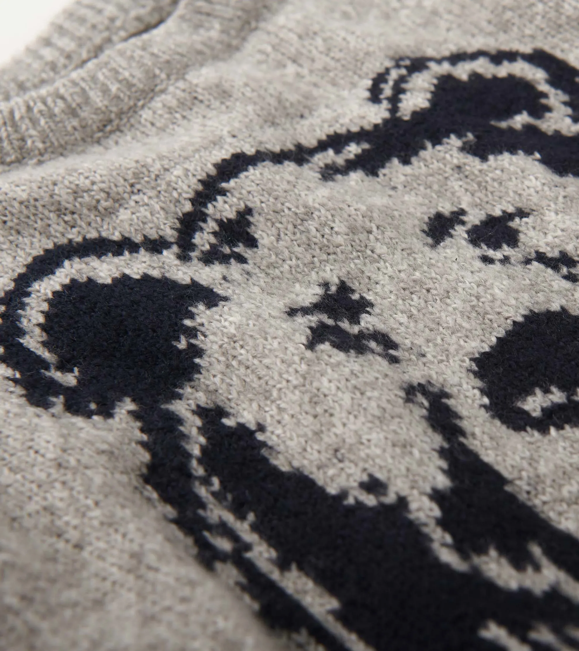 Clearance Boys Charcoal Bear Crew Neck Sweater BOY Sweaters