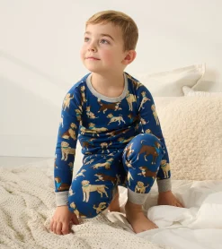 Hot Boys Classic Dogs Organic Cotton Pajama Set BOY Sleepwear|Sleepwear