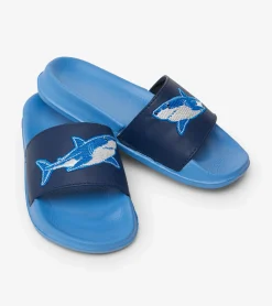 Online Boys Deep-Sea Sharks Slides BOY Swimwear|Swimwear