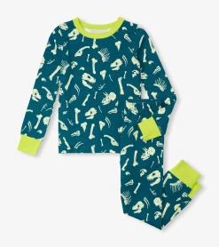 Sale Boys Dino Fossils Pajama Set BOY Sleepwear|Sleepwear