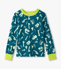 Sale Boys Dino Fossils Pajama Set BOY Sleepwear|Sleepwear