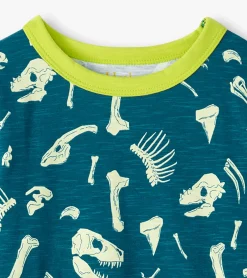 Sale Boys Dino Fossils Pajama Set BOY Sleepwear|Sleepwear