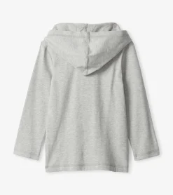 Boys Dino Long Sleeve Hoodie Tee BOY Sweaters