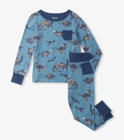 New Boys Dinosaur Bamboo Pajama Set BOY Sleepwear|Sleepwear