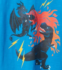 Sale Boys Dragon Vs Dino Graphic T-Shirt BOY Tops