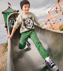 Sale Boys Eden Green Cozy Pants BOY Bottoms