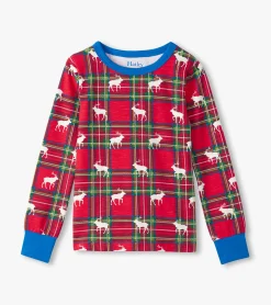 Online Boys Elk Plaid Pajama Set BOY Sleepwear|Sleepwear