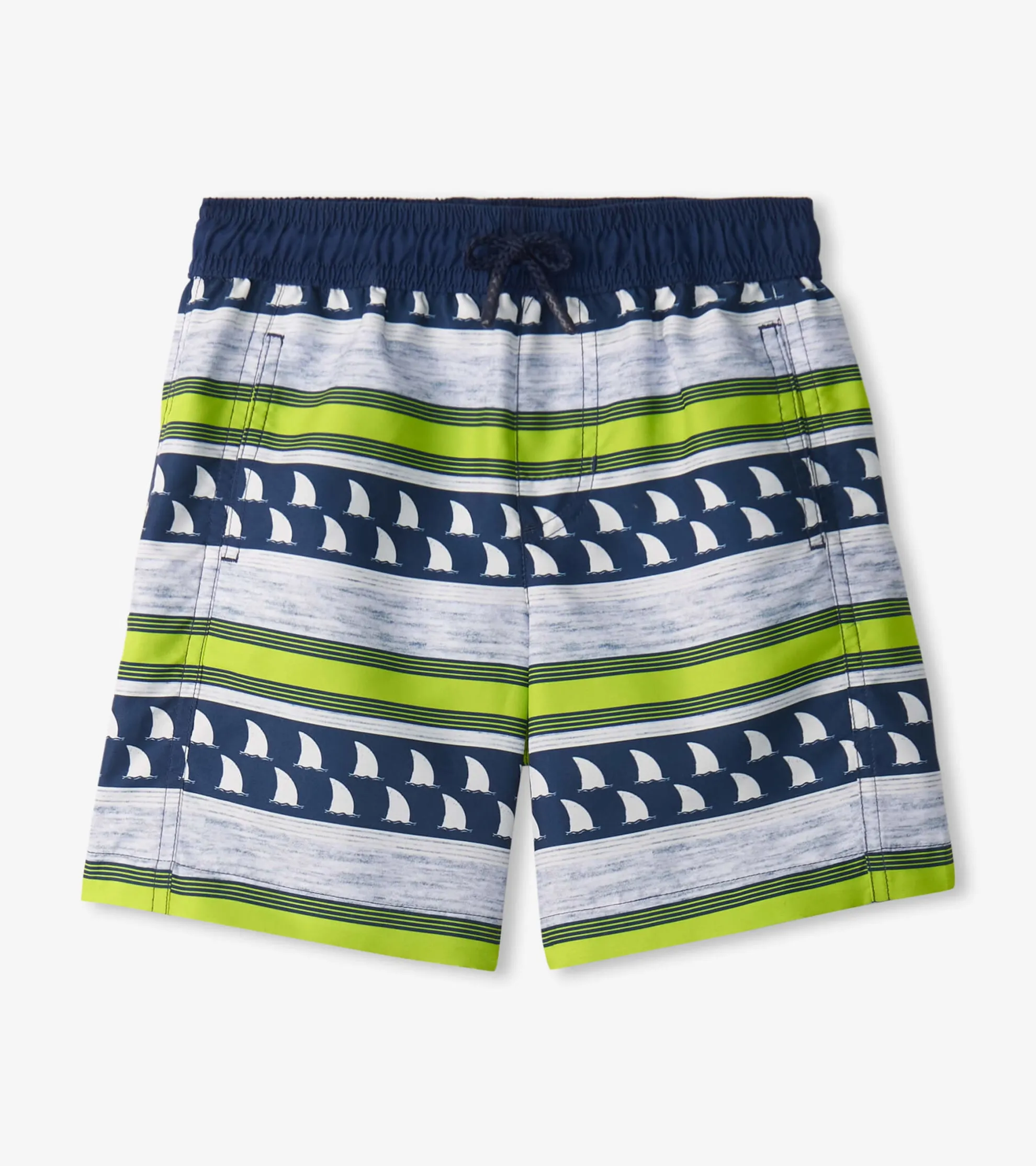 New Boys Fins and Stripes Swim Trunks BOY Swimwear|Swimwear