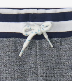 New Boys Flame Blue Raw Hem Shorts BOY Bottoms