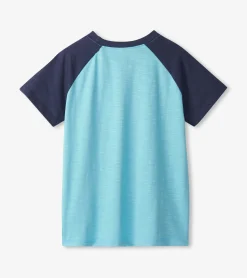 Hot Boys Forest Animals Raglan T-Shirt BOY Tops