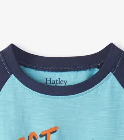 Hot Boys Forest Animals Raglan T-Shirt BOY Tops