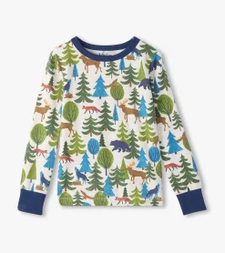 Hot Boys Forest Scene Pajama Set BOY Sleepwear|Sleepwear