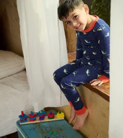 Online Boys Glow Sharks Pajama Set BOY Sleepwear|Sleepwear