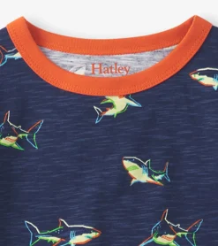 Online Boys Glow Sharks Pajama Set BOY Sleepwear|Sleepwear