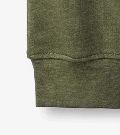 Best Boys Green Melange Slim Fit Joggers BOY Bottoms