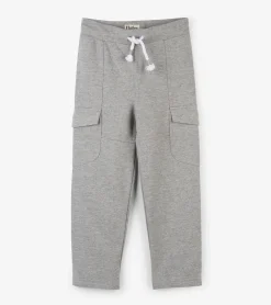 New Boys Grey Cargo Joggers BOY Bottoms