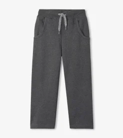 Clearance Boys Grey Fleece Track Pants BOY Bottoms