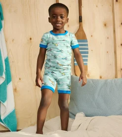 Clearance Boys Helicopters Short Pajama Set BOY Sleepwear|Sleepwear