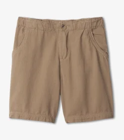 Best Boys Khaki Twill Shorts BOY Bottoms
