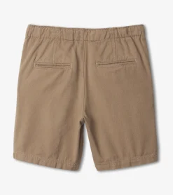 Best Boys Khaki Twill Shorts BOY Bottoms