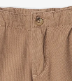 Best Boys Khaki Twill Shorts BOY Bottoms